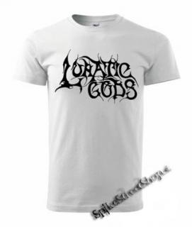 LUNATIC GODS - Logo - biele pánske tričko