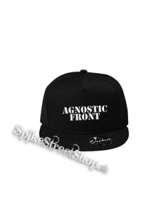 AGNOSTIC FRONT - Logo - čierna šiltovka model "Snapback"