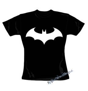 BATMAN - Modern Logo - čierne dámske tričko