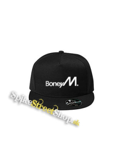 BONEY M - Logo - čierna šiltovka model "Snapback"