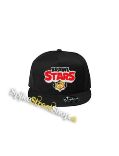BRAWL STARS - Gold Logo - čierna šiltovka model "Snapback"