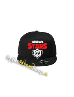 BRAWL STARS - Logo - čierna šiltovka model "Snapback"