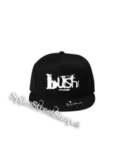 BUSH - Logo - čierna šiltovka model "Snapback"