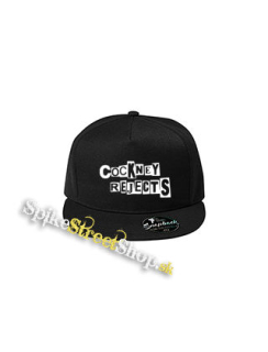 COCKNEY REJECTS - čierna šiltovka model "Snapback"