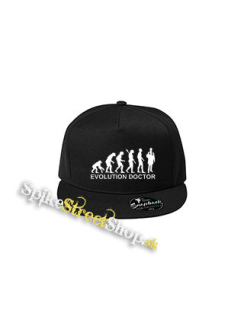DOCTOR EVOLUTION - čierna šiltovka model "Snapback"