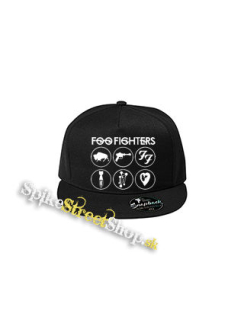 FOO FIGHTERS - Album Collection - čierna šiltovka model "Snapback"