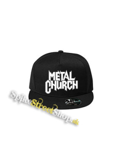 METAL CHURCH - Logo White - čierna šiltovka model "Snapback"