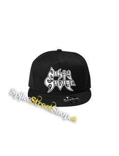 NASTY SAVAGE - Logo - čierna šiltovka model "Snapback"
