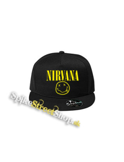 NIRVANA - Big Smile Motive 2 - čierna šiltovka model "Snapback"
