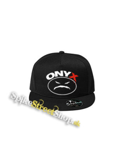 ONYX - Logo - čierna šiltovka model "Snapback"