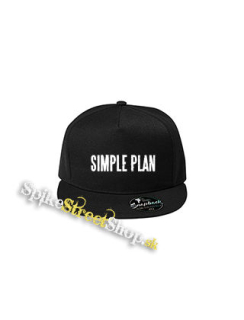 SIMPLE PLAN - čierna šiltovka model "Snapback"