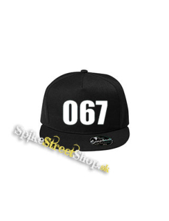 SQUID GAME - 067 - čierna šiltovka model "Snapback"