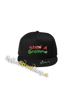 STEAL A BRAINROT - čierna šiltovka model "Snapback"