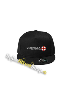 UMBRELLA CORPORATION - Logo Red White - čierna šiltovka model "Snapback"