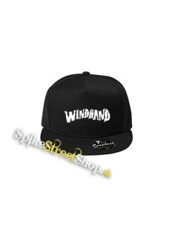 WINDHAND - Logo - čierna šiltovka model "Snapback"