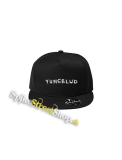 YUNGBLUD - Logo - čierna šiltovka model "Snapback"