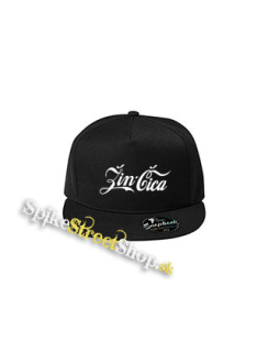 ŽINČICA - čierna šiltovka model "Snapback"