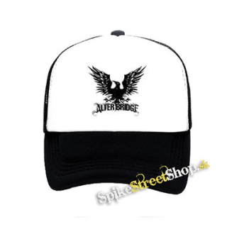 ALTER BRIDGE - Logo - čiernobiela sieťkovaná šiltovka model "Trucker"