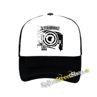 ALTER BRIDGE - The Last Hero - čiernobiela sieťkovaná šiltovka model "Trucker"
