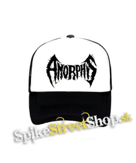 AMORPHIS - Logo - čiernobiela sieťkovaná šiltovka model "Trucker"