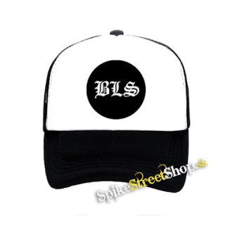 BLACK LABEL SOCIETY - Crest - čiernobiela sieťkovaná šiltovka model "Trucker"