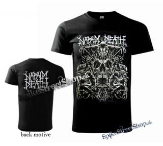 NAPALM DEATH - Tribe Skull - čierne pánske tričko