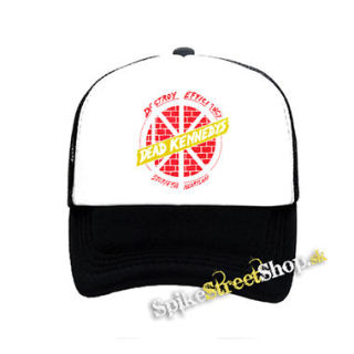 DEAD KENNEDYS - Destroy - čiernobiela sieťkovaná šiltovka model "Trucker"