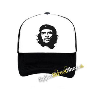 CHE GUEVARA - Motive 2 - čiernobiela sieťkovaná šiltovka model "Trucker"