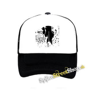 LAMB OF GOD - Palaces - čiernobiela sieťkovaná šiltovka model "Trucker"