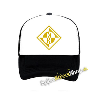 MACHINE HEAD - Crest - čiernobiela sieťkovaná šiltovka model "Trucker"