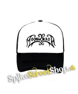 MOONSORROW - Logo - čiernobiela sieťkovaná šiltovka model "Trucker"