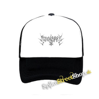 MOONSPELL - Logo - čiernobiela sieťkovaná šiltovka model "Trucker"