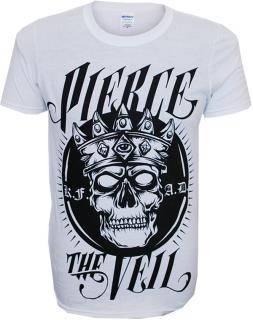 PIERCE THE VEIL - King For A Day - biele pánske tričko