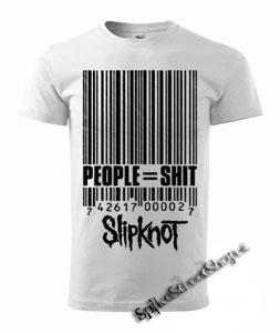 SLIPKNOT - People Shit - biele pánske tričko