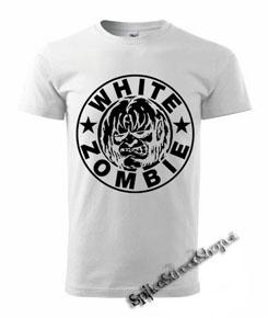 WHITE ZOMBIE - Ape - biele pánske tričko