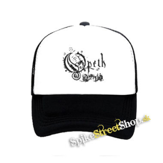 OPETH - Watershed - čiernobiela sieťkovaná šiltovka model "Trucker"