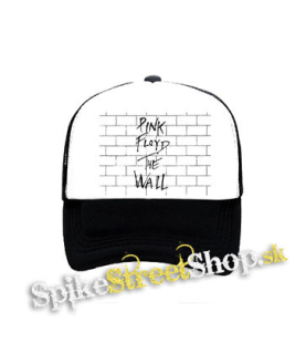 PINK FLOYD - The Wall - čiernobiela sieťkovaná šiltovka model "Trucker"