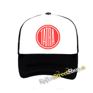 TATRA - Logo - čiernobiela sieťkovaná šiltovka model "Trucker"
