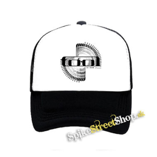 TOOL - Spiro - čiernobiela sieťkovaná šiltovka model "Trucker"