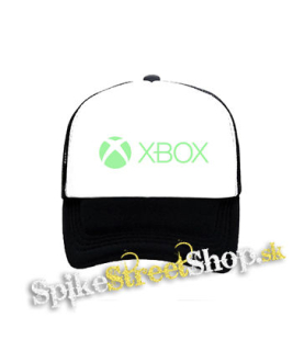 XBOX - Logo Motive 2 - čiernobiela sieťkovaná šiltovka model "Trucker"