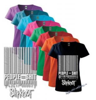 SLIPKNOT - People Shit - farebné dámske tričko