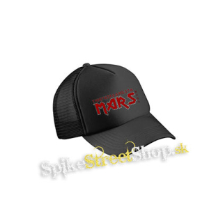 30 SECONDS TO MARS - Iron Maiden Logo - čierna sieťkovaná šiltovka model "Trucker Cap"