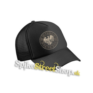 A DAY TO REMEMBER - Brown Eagle - čierna sieťkovaná šiltovka model "Trucker Cap"