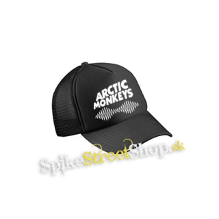 ARCTIC MONKEYS - Logo - čierna sieťkovaná šiltovka model "Trucker Cap"