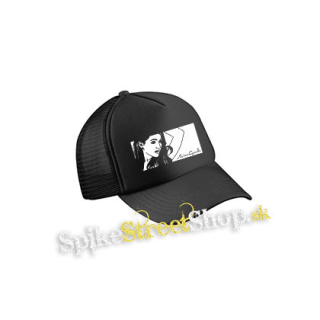 ARIANA GRANDE - Portrait 4 - čierna sieťkovaná šiltovka model "Trucker Cap"