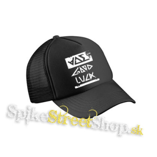 B2ST - BEAST - Good Luck - čierna sieťkovaná šiltovka model "Trucker Cap"