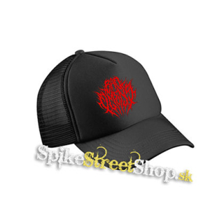 BAD OMENS - Deathcore Logo - čierna sieťkovaná šiltovka model "Trucker Cap"