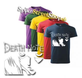 DEATH NOTE - Logo & Portrait - farebné pánske tričko