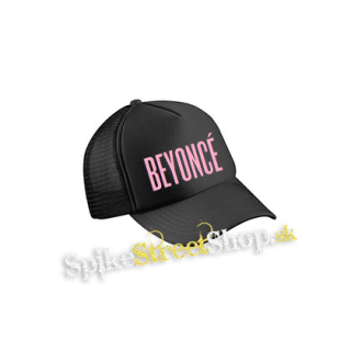 BEYONCÉ - čierna sieťkovaná šiltovka model "Trucker Cap"
