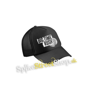 BIG TIME RUSH - čierna sieťkovaná šiltovka model "Trucker Cap"